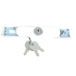 Serrure extra plate blanche pour volet roulant-Afbat Hot