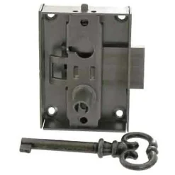 Serrure Gauche Acier poli AXE 35^Diall New