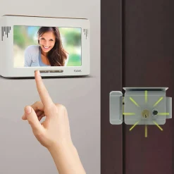 Serrure électrique droite/gauche - compatible visiophone - mémoire d'appel - faible consommation - - 150011^Extel Outlet