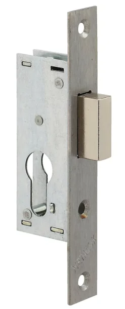 Serrure monopoint à larder profil étroit pêne dormant seul petit coffre Série 14 largeur 46mm - - F114460000^Metalux Discount