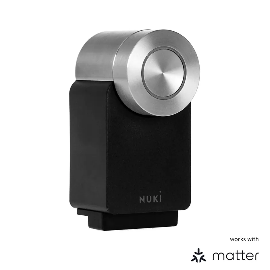 Serrure Smart Lock 4 ème génération Pro, noire^Nuki Best