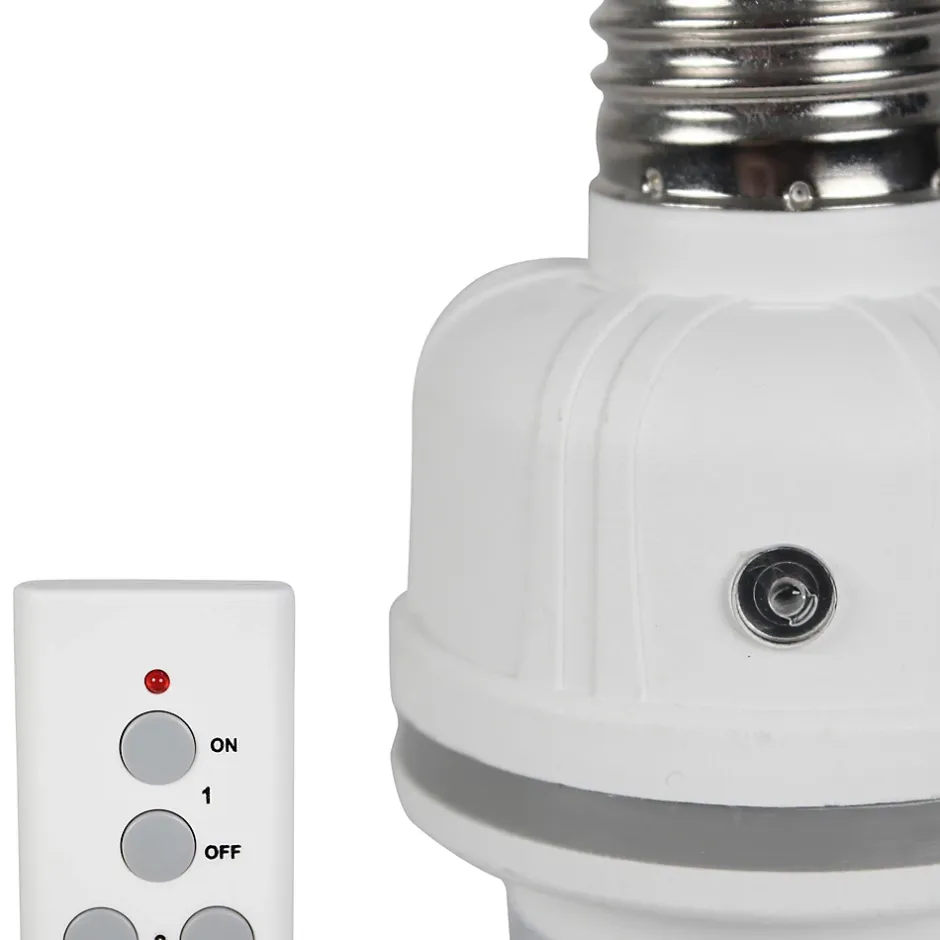 Set de 2 Douilles E27 + Télécommandées^Fishtec Hot