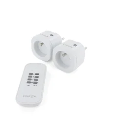 Set de 2 mini prises On/Off type E -^Chacon Discount