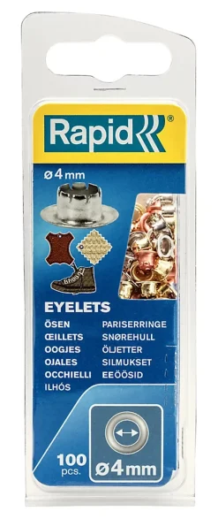 Set de 100 pièces oeillets Ø4mm^Rapid Clearance
