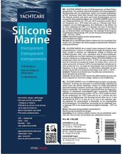 Silicone marine Transparent 310 ml^Yachtcare New