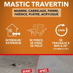 pierre travertin, la boite de 170 ml-Sinto Hot