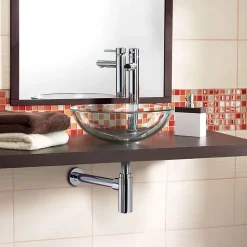 Siphon chromé 32mm avec tuyau-Wirquin Online