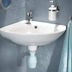 Siphon de lavabo universel blanc-Wirquin Best