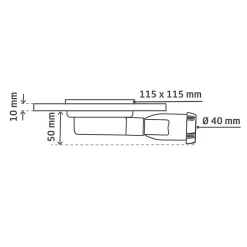 Siphon de sol avec bride 150x150mm^Wirquin Sale