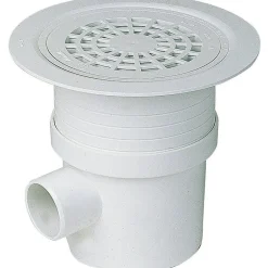 Siphon de sol spécial sol plastique - Diamètre 50 - 63 mm - Sitar --Nicoll Online