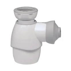 Siphon lavabo pour vasques et plan-vasques^Wirquin New