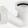 Siphon tube en P - L231 - Diamètre 32 mm^Nicoll Discount