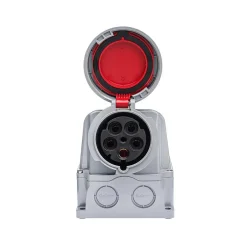 Socle De Prise Tétrapolaire 125a 3p+n+t - étanche Ip67 -^Ide Discount