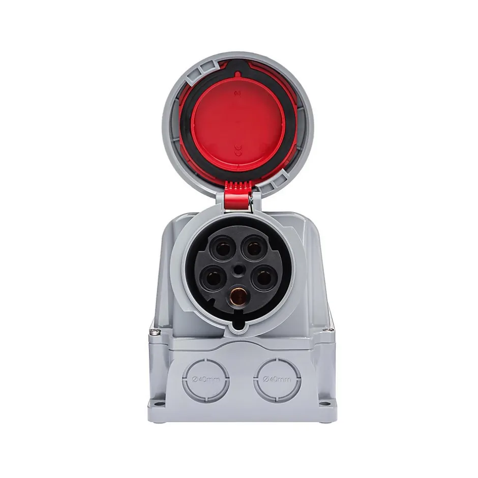 Socle De Prise Tétrapolaire 125a 3p+n+t - étanche Ip67 -^Ide Discount