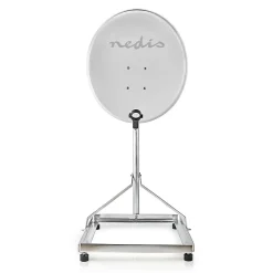 Socle de Satellite pour Balcon Taille Maximale de l'Antenne Parabolique : 90 cm 1 x 50 x 50 cm Acier^Nedis Outlet