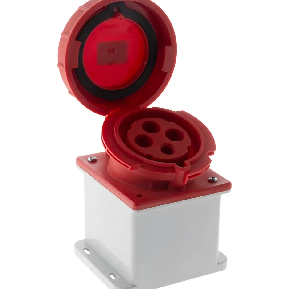 Socle IEC309 3P+T 32A --Zenitech Clearance