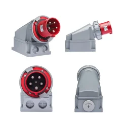 Socle Male 63a Tétrapolaire 380v - 3p+n+t - étanche Ip67 -^Ide Clearance