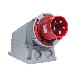 Socle Male 63a Tétrapolaire 380v - 3p+n+t - étanche Ip67 -^Ide Clearance