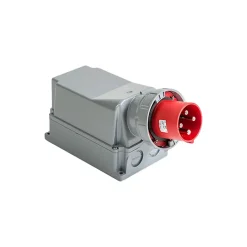 Socle Male En Saillie Triphasé 125a 3p+t - étanche Ip67 --Ide