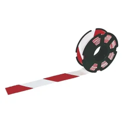 SOFOP - Ruban "RUBAPLAST" rouge blanc 500mx50mm^Taliaplast Hot