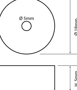 - 3 clapets percés 18x5^Somatherm for you Outlet