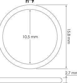 - Lot de 5 joints toriques n9^Somatherm for you Hot