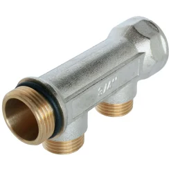 - Collecteur de distribution 2 sorties à portée plate easy lock m1/2^Somatherm for you Hot