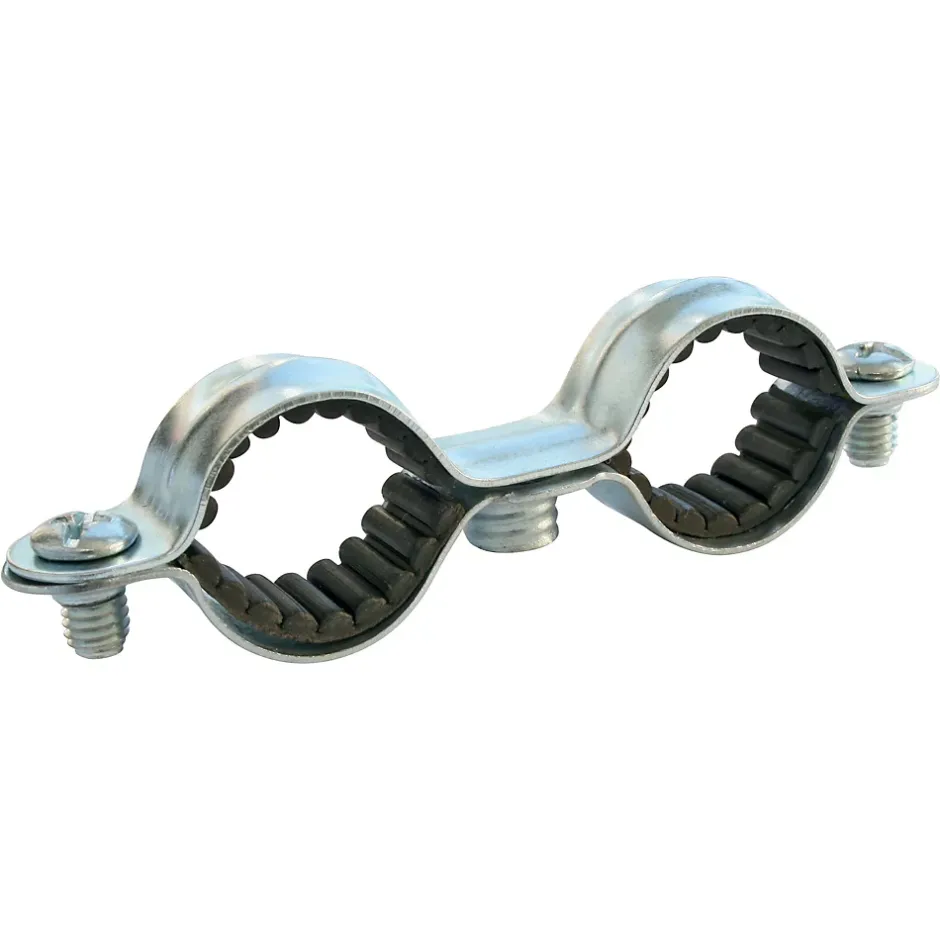 - Collier double isophonique diam 12 (x5) - Acier nickelé^Somatherm for you