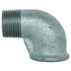 - Coude Fonte galva 90 Petit Rayon Mâle Femelle 15/21 N92-Somatherm for you Hot