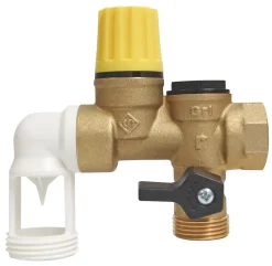 - Groupe de Sécurité NF 3/4 à garde d'air coudée - Siège téflon pour eau calcaire -^Somatherm for you Outlet