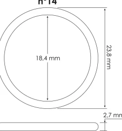 - Lot de 5 joints toriques n14^Somatherm for you