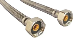 - Lot de 2 flexibles sanitaires - Raccord 2 écrous tournants 1/2 - 500mm DN8-Somatherm for you Best