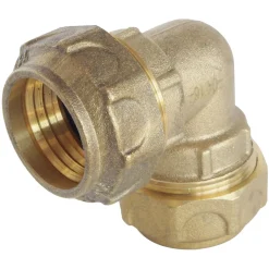 - Raccord laiton coudé égal Serrage Extérieur pour tube PE diam 20 mm-Somatherm for you Best