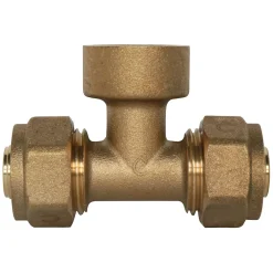 - Raccord à compression - femelle au centre 15/21 - PER diam 20-Somatherm for you Clearance