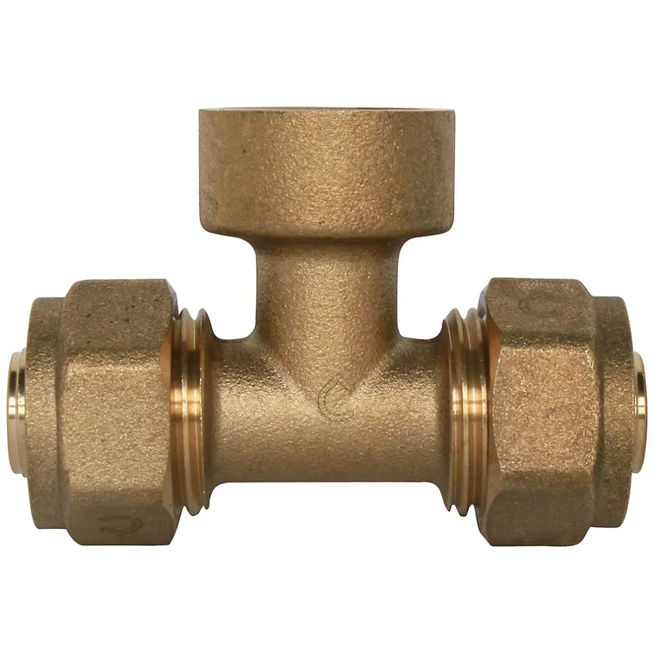 - Raccord à compression - femelle au centre 15/21 - PER diam 20-Somatherm for you Clearance