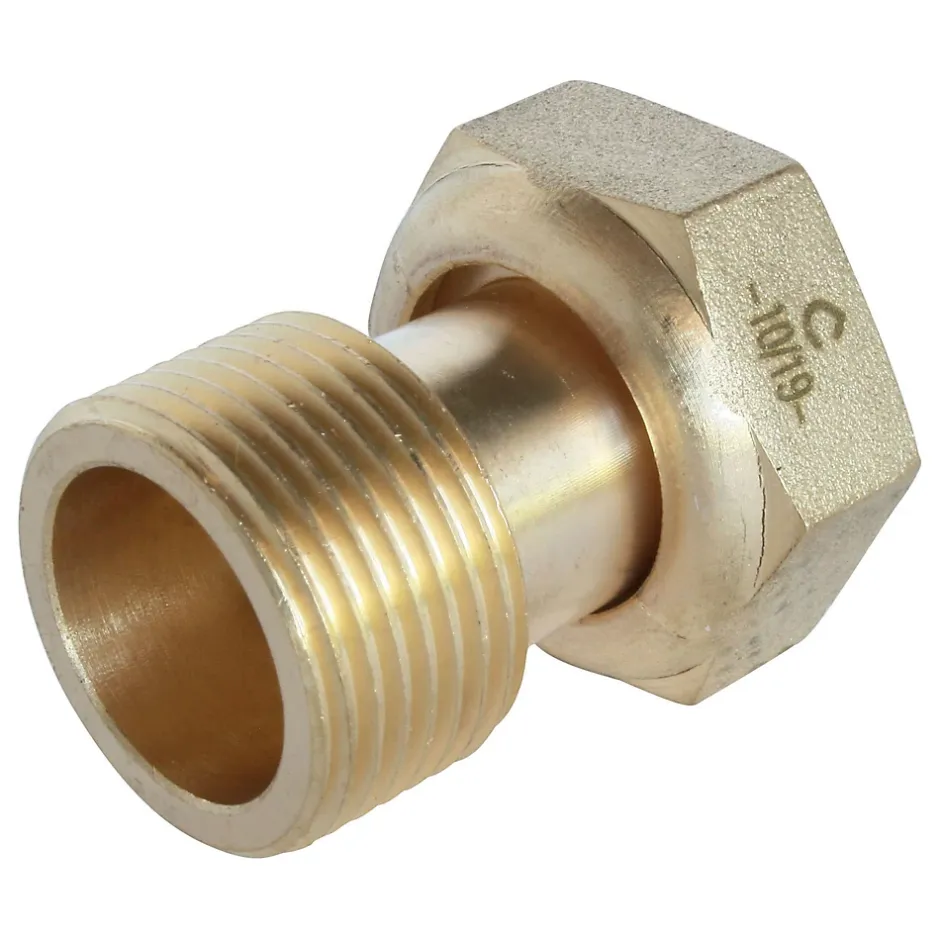 - Raccord 2 pièces pour compteur - Ecrou 20/27 / Mâle 20/27^Somatherm for you Hot