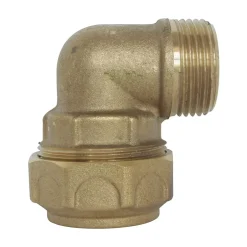 - Raccord laiton coudé Serrage Extérieur pour tube PE diam 25 mm - Mâle 3/4^Somatherm for you Online