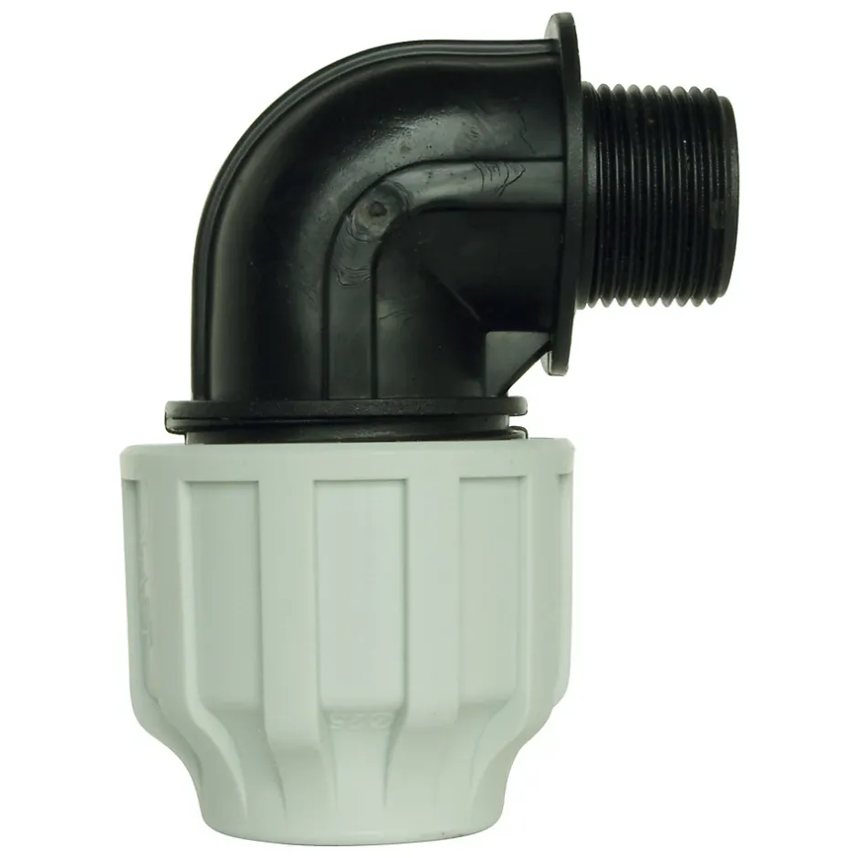 - Raccord plastique coudé pour tube PE diam 40 mm - Mâle 1 1/4^Somatherm for you Discount