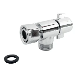- Robinet d'arrêt équerre pour WC - Ecrou tournant 3/8 - Poignée 1/4 de tour^Somatherm for you Outlet