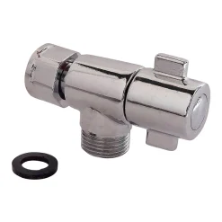 - Robinet de WC 1/4 de tour équerre Design chromé M12/17 - Ecrou Prisonnier 12/17-Somatherm for you Clearance