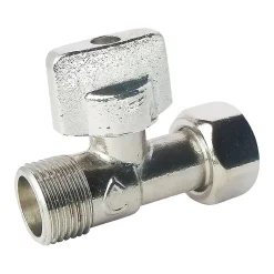 - Robinet d'arrêt droit pour WC - Ecrou tournant 3/8 - Poignée 1/4 de tour^Somatherm for you Clearance