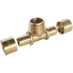 - Té à glissement et male au centre - Male 15/21 - PER diam 16-Somatherm for you Discount