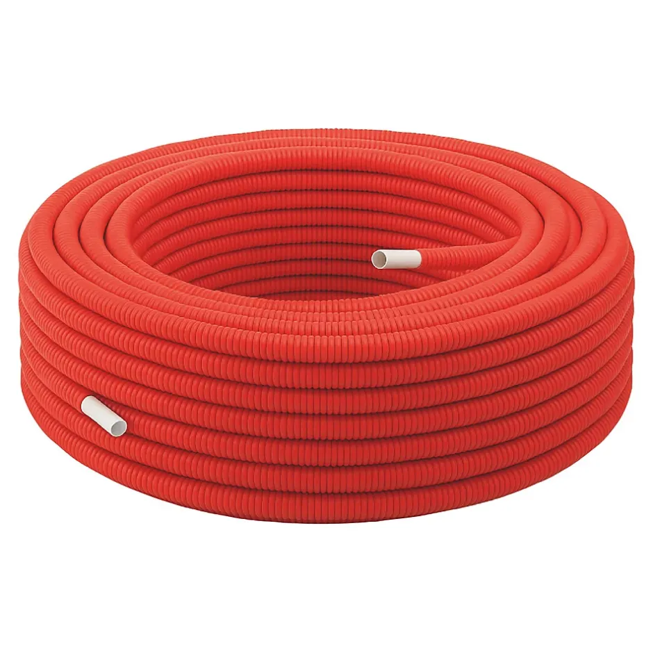 - Tube multicouche gainé rouge D16 en couronne de 100 mètres^Somatherm for you Hot