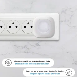 Sonnette cinétique easy - Portée 100m-Fishtec Outlet