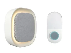 SONNETTE SANS FIL - 200 M - GRIS/BLANC^Optex New