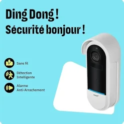 Sonnette vidéo sans fil connectée, Omajin by^Netatmo