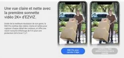 Sonnette Vidéo Sans Fil 3k - Db2 Pro^Ezviz Best