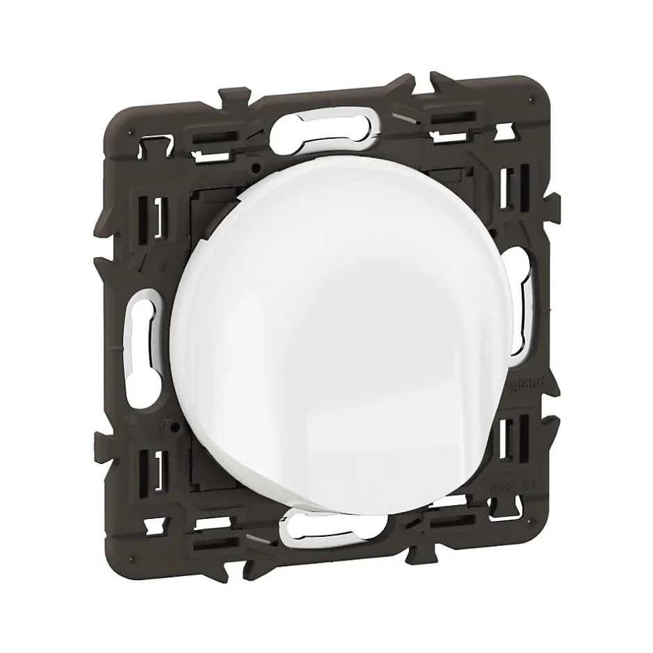 Sortie de câble Céliane blanc avec support sans plaque^Legrand Clearance