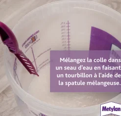 Spatule mélangeuse pour colles papiers peints ‎L.7,5 x l.2,5 x H.38 cm^Metylan Online