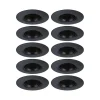 Spot encastré Kit de 10 fixe rond 90mm GU10 max. 10x10W 230V gradable Noir-Paulmann Outlet